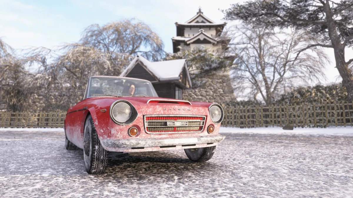 Where to find Hirosaki Castle in Forza Horizon 6